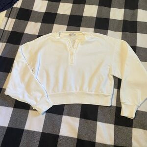 Fitz & Eddie cropped sweatshirt